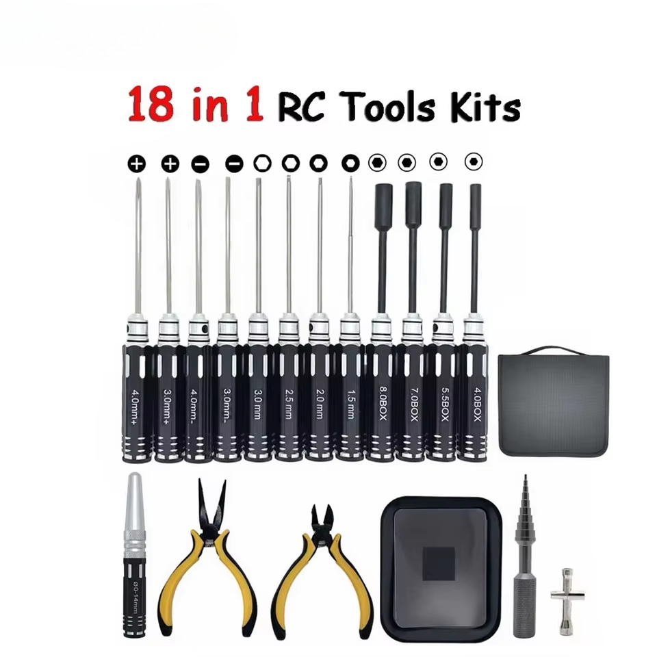 Socket Set - Juego de herramientas RC 18 en