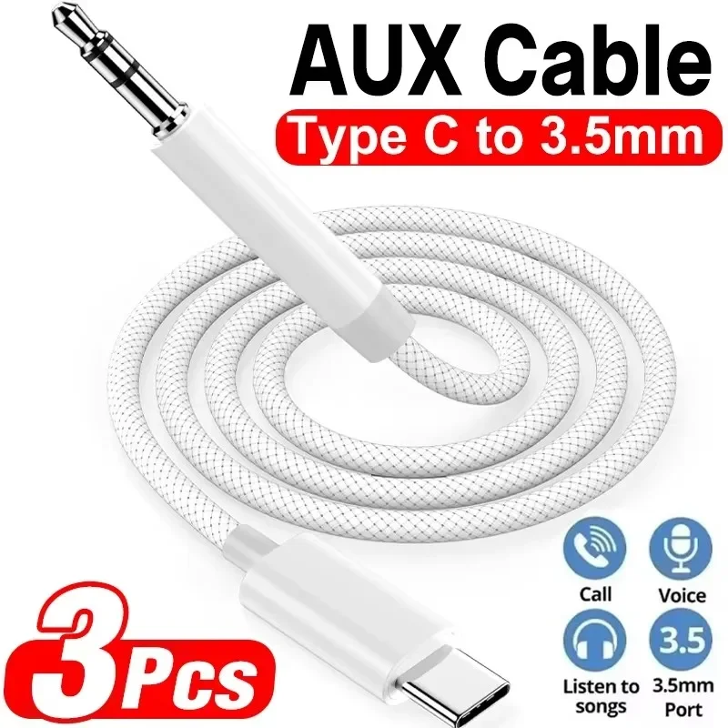 Car Jack - Cable de audio USB C a