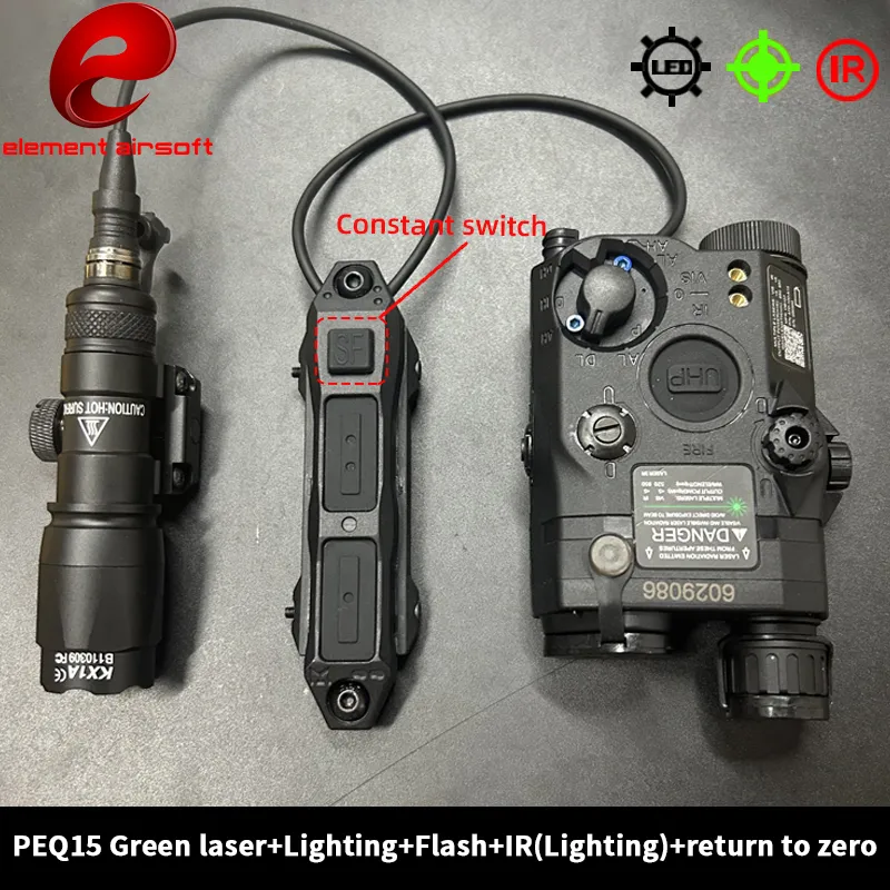 Timing Light Gun - Kit de Batería Element PEQ15, Linterna