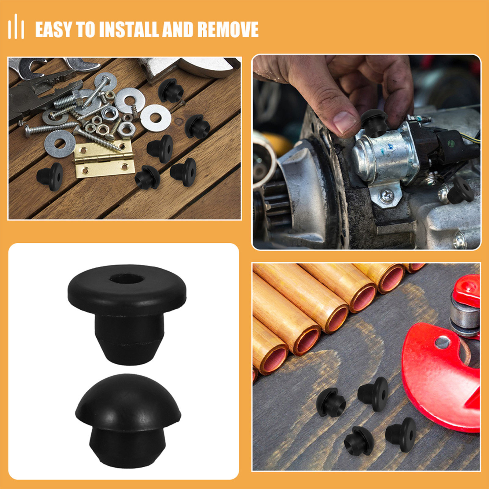 24 Tapones de Goma para Gatos  - Car Jack reseña y precio